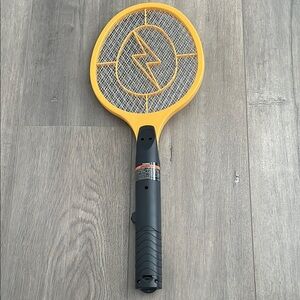 Yellow Electric Bug Zapper Racket